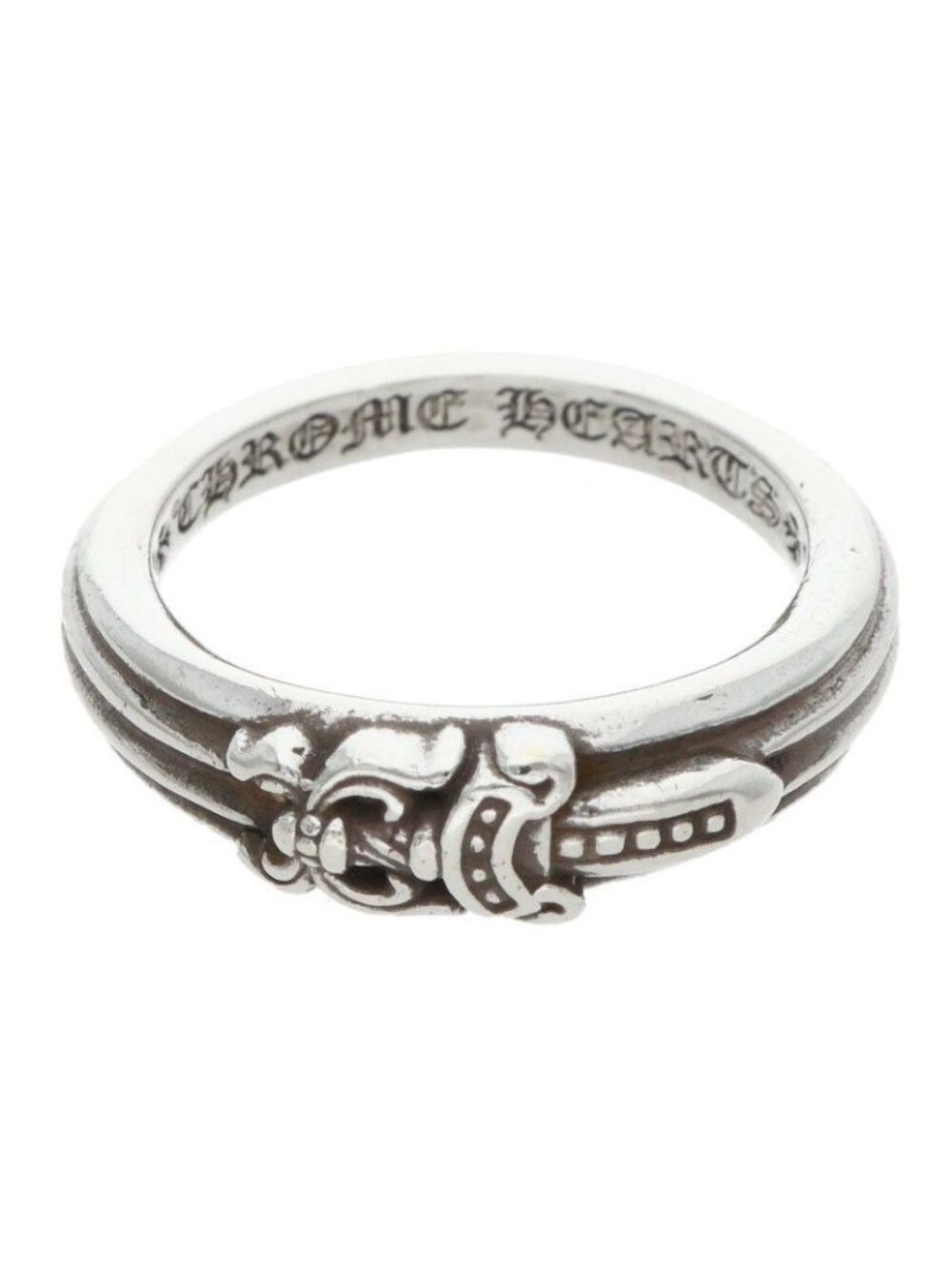 Chrome Hearts Baby Classic Dagger Silver Ring